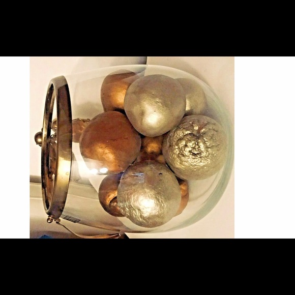 New Italian Glass Lemon Gold Hand Blown Italy - Picture 5 of 16